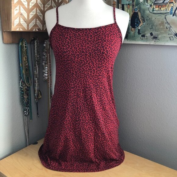 VTG Cosabella Leopard Print Slip Chemise Nightie - Made in Italy - Picture 2 of 8